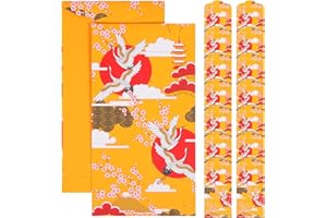 Ciieeo Wedding Red Envelopes 20Pcs Creative Money Pouches for Lunar New Year Present and Wedding Favors 6.9X3.5 Inch Japanese