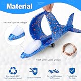 TODARRUN Airplane Launcher Toy 3 Pack LED Foam Gliders with 2 Flight Modes view 3