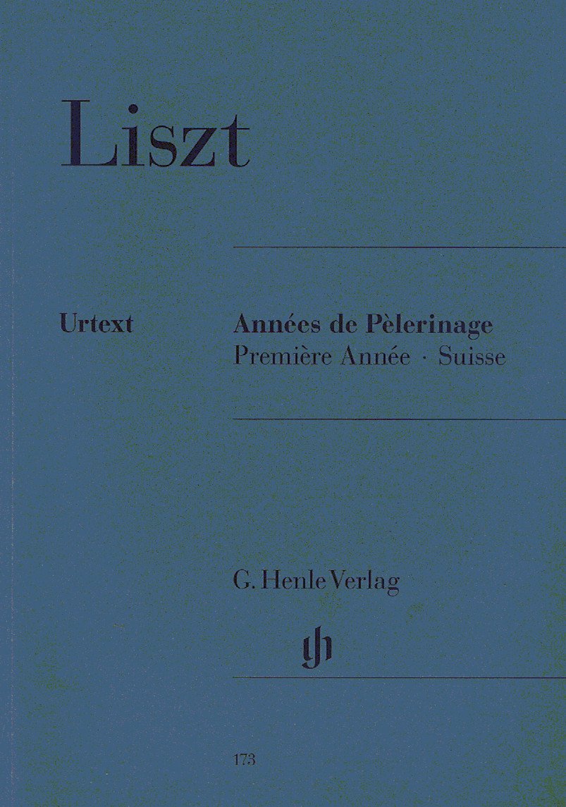 Années de Pèlerinage, Première Année - Suisse - piano - (HN 173)