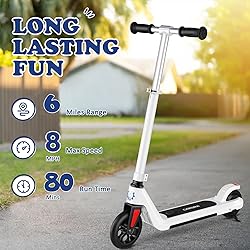 Caroma Electric Scooter for Kids Ages