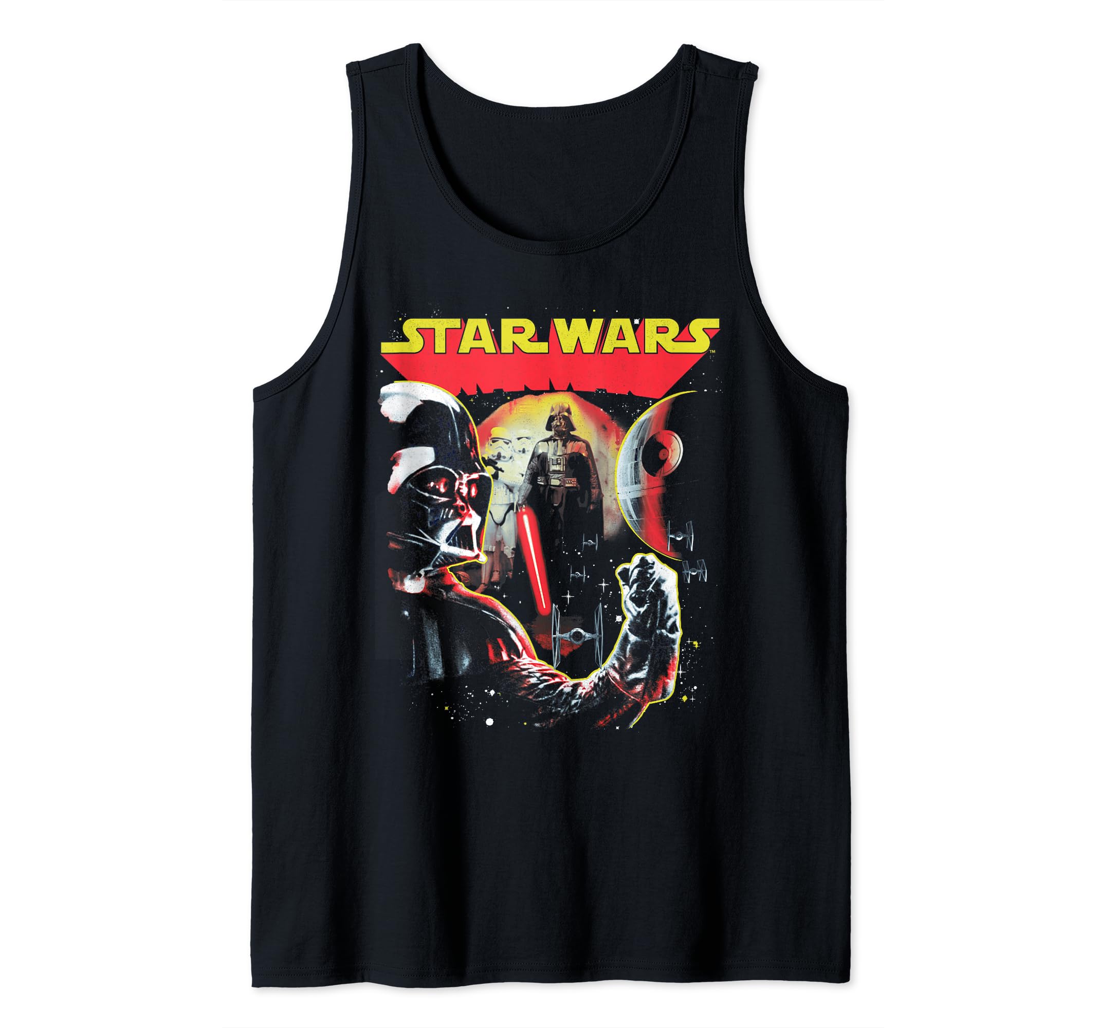 Star Wars Darth Vader Collage Of Views Tank Top