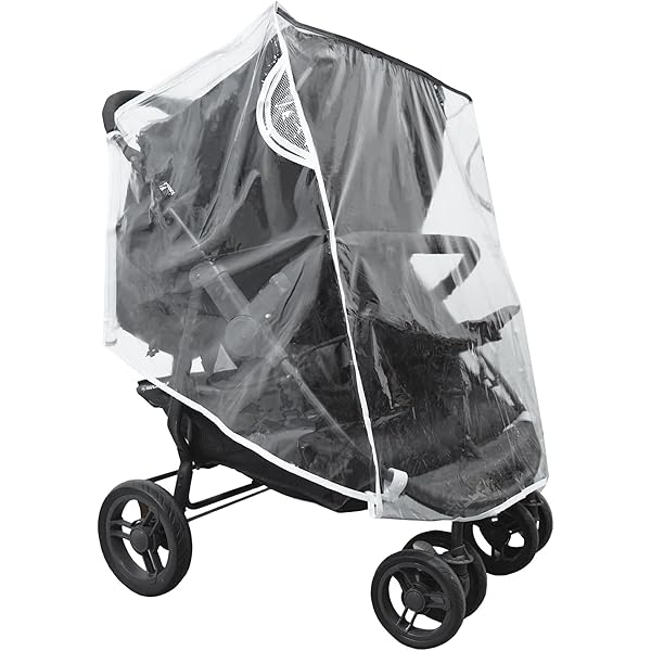 Stroller Accessories Weather Shield Rain Cover Twin Tandem