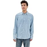 Faherty Men's Tried and True Chambray Workshirt