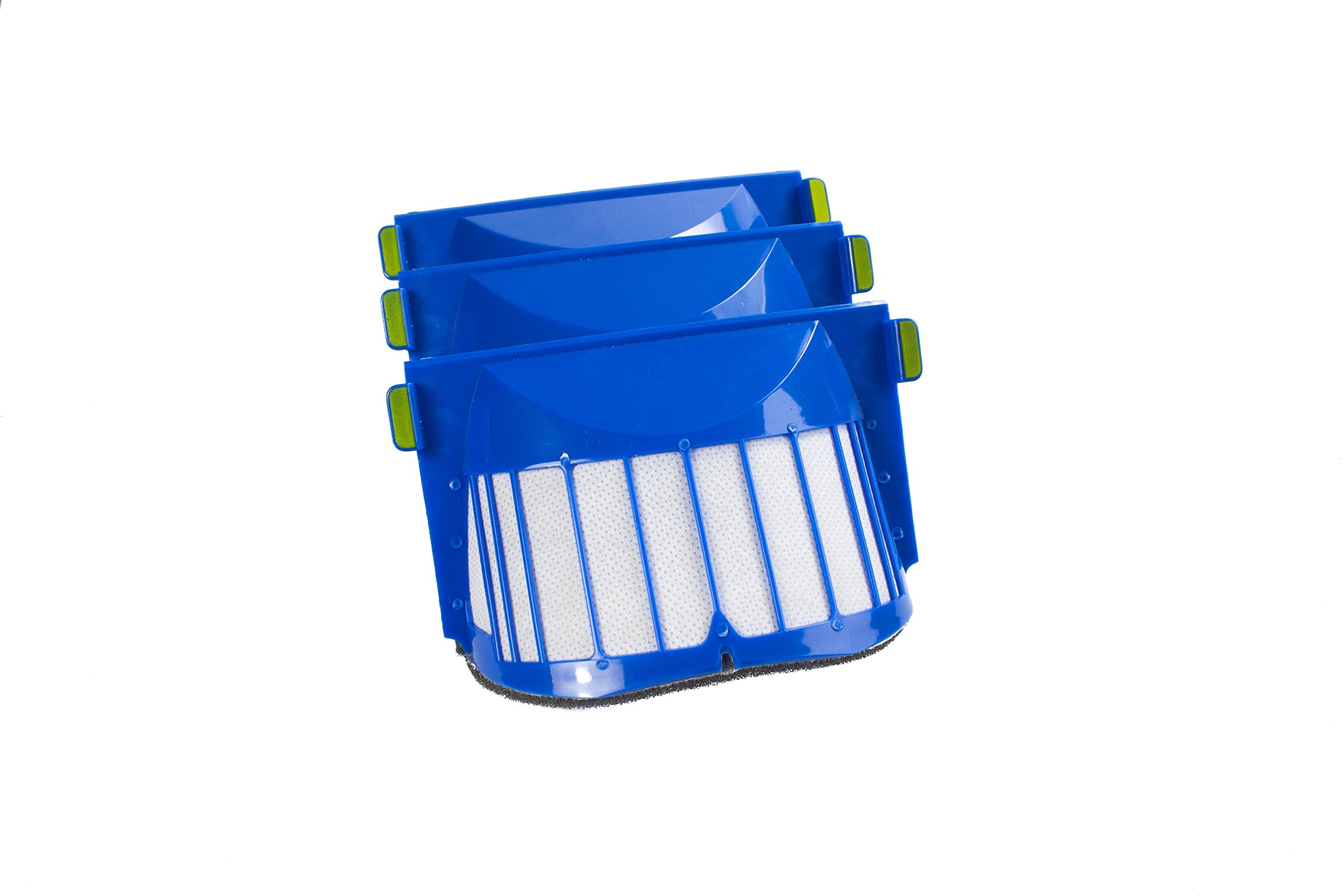Replacement set 3 AeroVac-Filters for all model Roomba 600 and PET Hannets® no. 6.0.0.0.3.