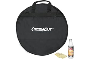 ChromaCast CC-CYMCLEAN-KIT Cymbal Bag, Cleaner and Polish Cloth Bundle