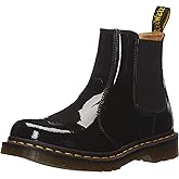 Dr. Martens Women's 2976 Patent Leather Chelsea Boot, Black, 9
