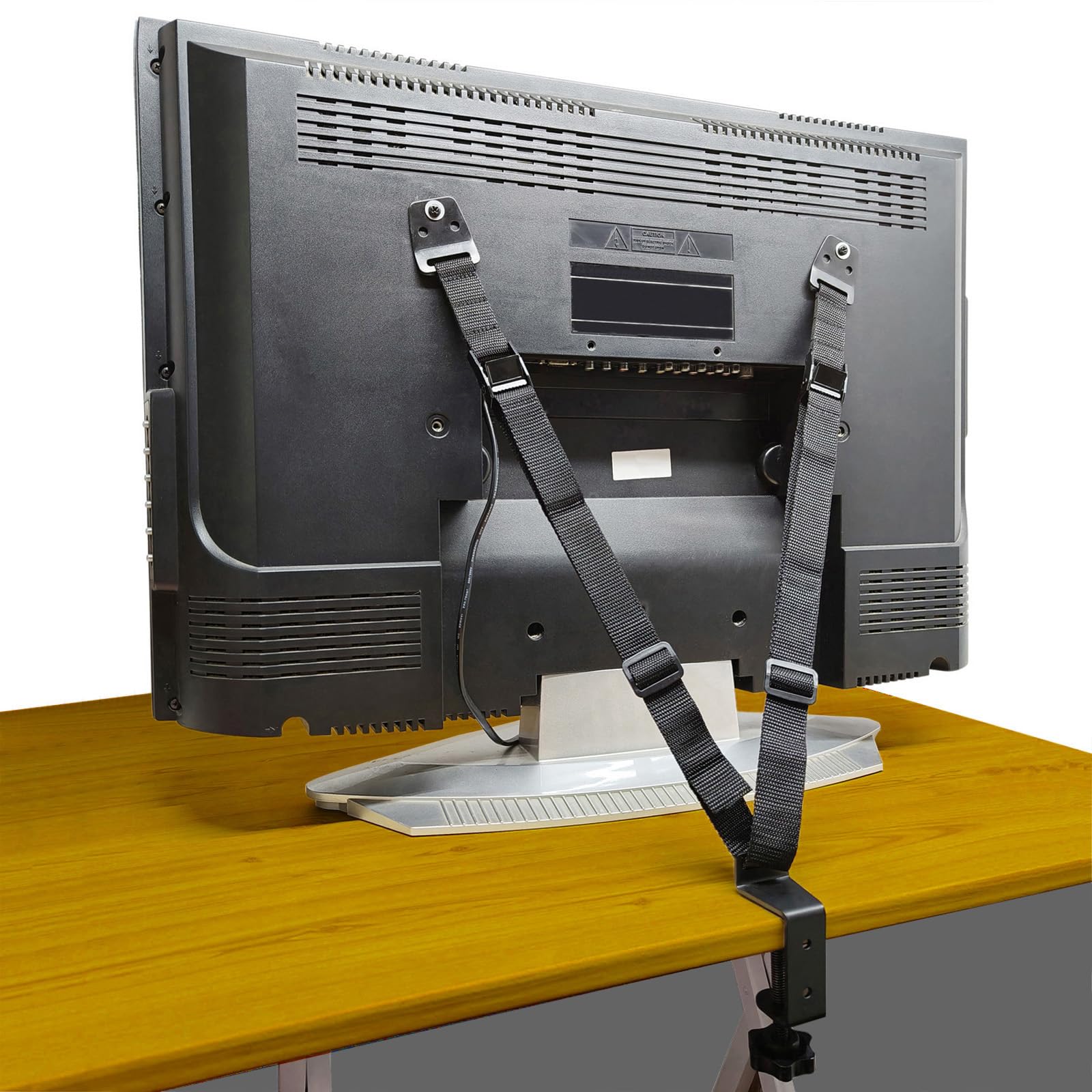 QBeau テレビ 転倒防止ベルト 耐震ベルト TV 家具 てんとう防止 固定 地震対策グッズ 防災グッズ 穴あけ不要 日本語説明書付き商品画像