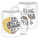 Bgsnbsha Nana Gifts from Grandkids, Mothers Day Gifts for Nana, Grandma Birthday Gift Ideas, Best Grandma Gift from Grandson 11oz Mug