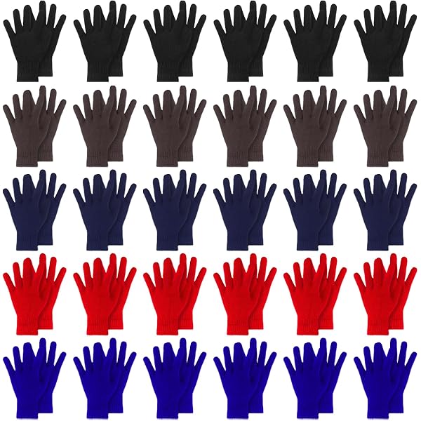 Assorted Magic Stretch Adult Winter Gloves – Wholesale
