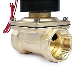 U.S. Solid 1 1/2" Solenoid Valve - 12V DC Brass