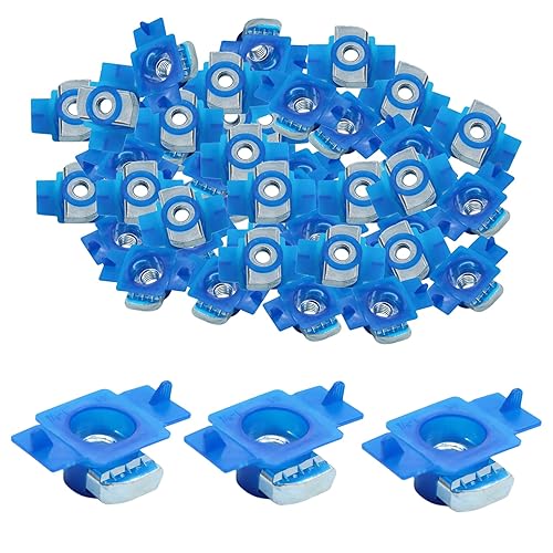 Abeicy Strut Channel Nuts with Twist Tab, 1/4