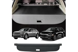 Okutech Retractable Cargo Cover Compatible with 2024-2026 Honda Prologue & Chevrolet Blazer EV, Rear Cargo Privacy Screen Car Trunk Luggage Security Shade Shield