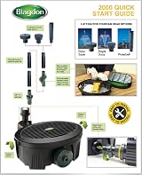 Blagdon Inpond 5-in-1 2000 Easy Care Pond Solution 10W Pump UV Filter view 2