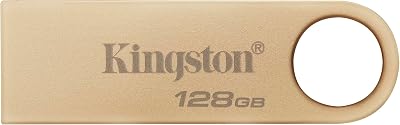 Kingston DataTraveler SE9 Gen 3 128GB USB 3.2 Gen 1 Metal Gold