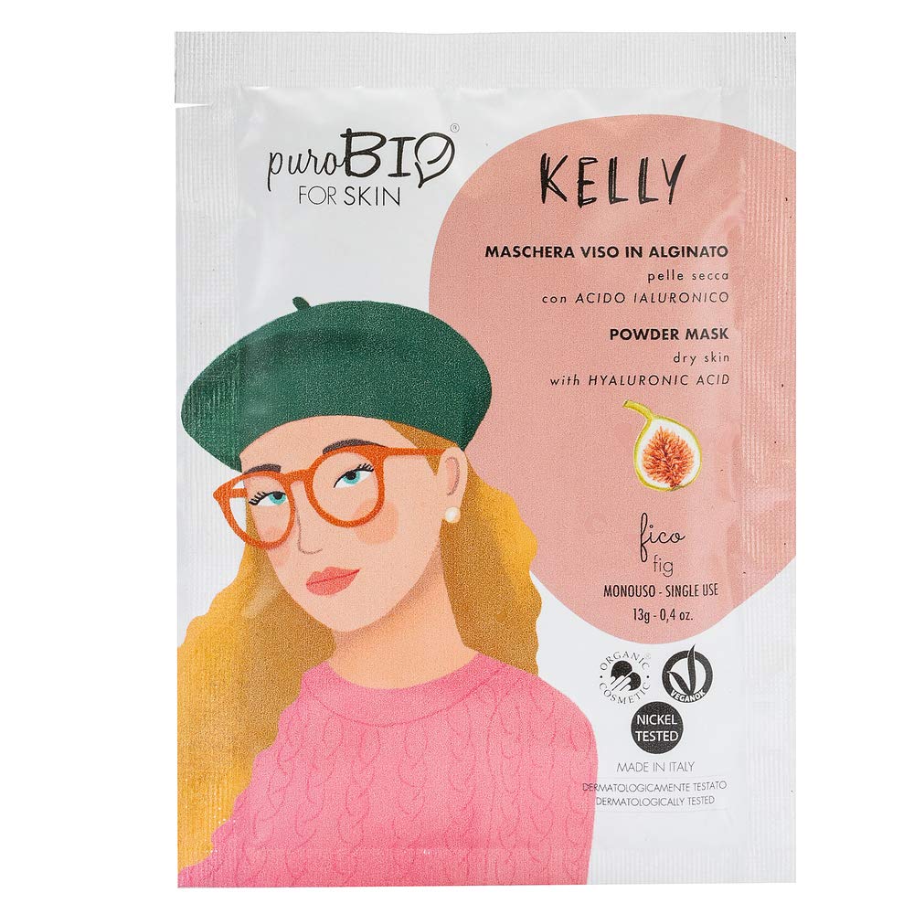 PuroBio Kelly Peel Off Face Mask for Dry Skin, No. 08 Fig
