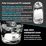 SROOS Mini LED Lantern Torch Rechargeable Waterproof EDC Keychain Light 2PCS view 5