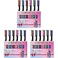 MSDADA Hair Chalk Comb Christmas Gifts Toys for Girls Kids 3 Pack - Temporary Washable Hair Color Dye Paint Teen Girl Gift Hair Stuff Accessories Makeup Kit Age 6 7 8 9 10 11 12 13 Years Old