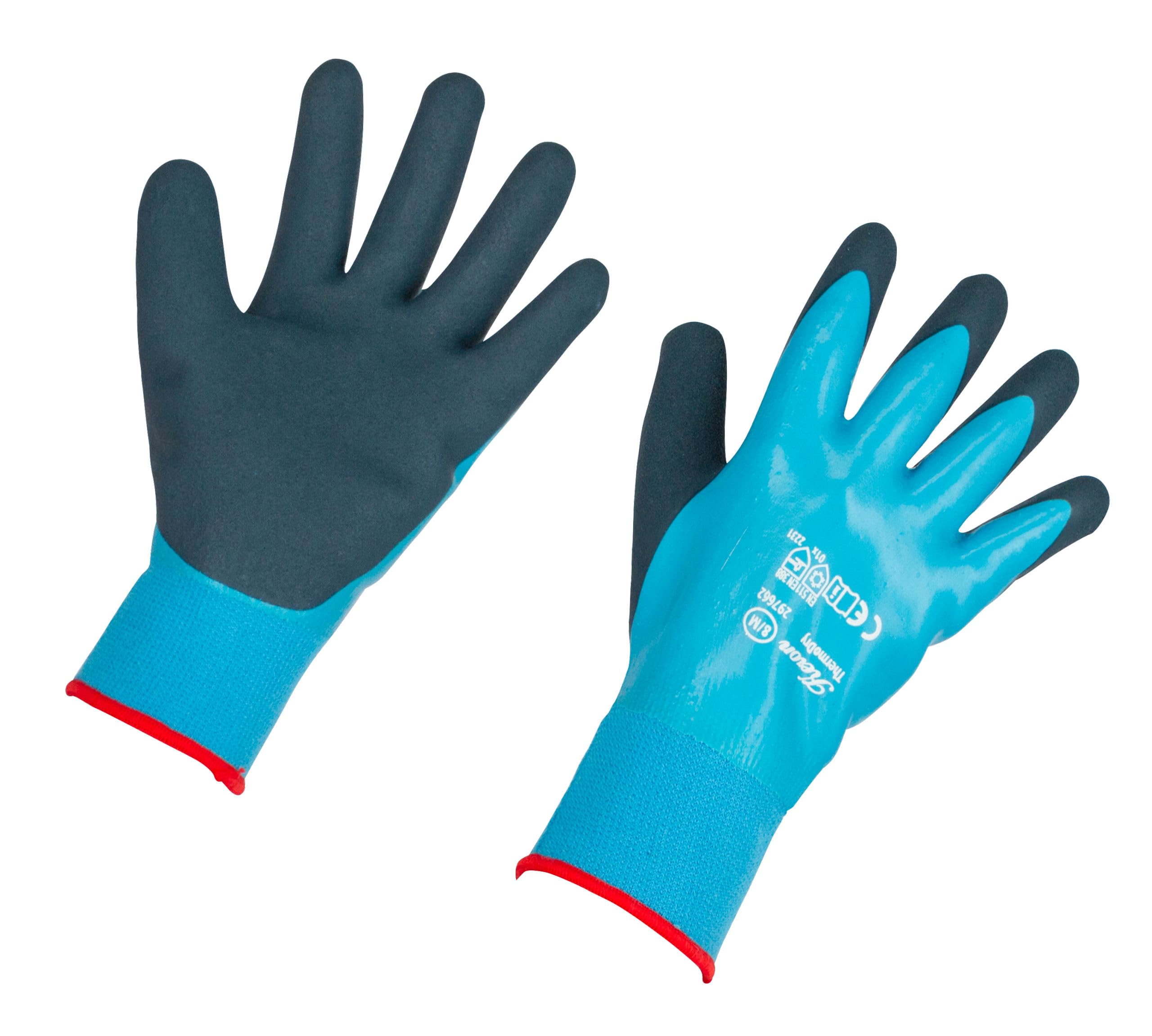 Keron ThermoDry I Winter Gloves 1-Ply Light Blue Size 9