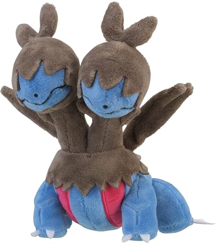 Peluche Sitting Cuties Hydreigon Pokémon Center – #635 – 15 Cm – Génération 5 – Officiel