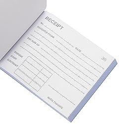 Silvine Carbonless Duplicate Receipt Book