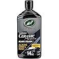 Turtle Wax 53448 Hybrid Solutions Ceramic Acrylic Black Polish and Wax Formulated for Black Car Paint, Removes Surface Scratc