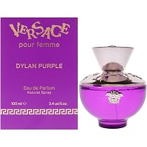 Versace Dylan Purple Eau De Parfum 100 mL Para Mujer : Amazon.com ...