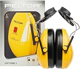 3M PELTOR Optime I Earmuffs 26 dB Yellow Helmet Mounted H510P3E-405-GU view 4