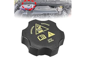 GZTOYU Car Coolant Bottle Reservoir Cap Fit for Chrysler Dodge Jeep Ram EcoDiesel - 2014-2021 Cherokee Ram 1500 | 2017-2021 Pacifica Compass | 2016-2021 Durango Grand Cherokee 68442532AA