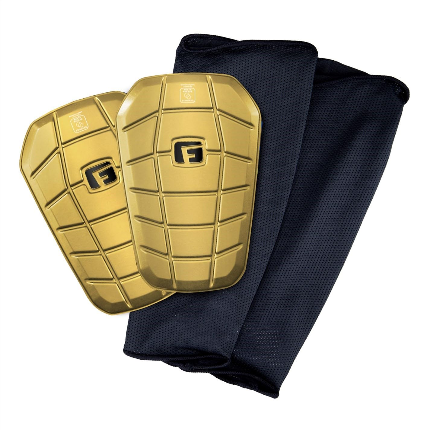G-Form Pro-S Blade Football Shin Guard, Gold, X-Large