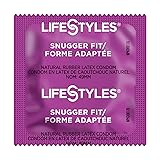 Lifestyles Snugger, Tighter Fit Latex Condoms with