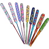 Coopay Warm Crochet Hook, Ergonomic Crochet Hooks Set w/Soft Grip | 2.0mm-6.0mm Aluminum Crochet Needles w/ Long Handle for Grandmother Crochet Yarn Craft - Premium Knitting &amp; Crochet Supplies