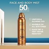 Garnier Ambre Solaire SPF50 Ideal Bronze Tanning Mist 150ml Face & Body view 2