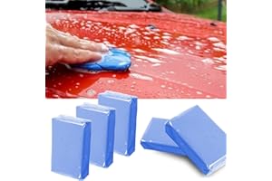 YOMAGINE Car Clay Bar 5 Pack 500g, Premium Grade Clay Bars Auto Detailing Magic Clay Bar Kit with Towel Clay Bar Cleaner with Washing and Adsorption Capacity for Car Wash Car Detailing Clean,RV,Glass Cleaning