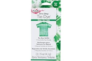 Tulip One-Step Tie-Dye Kit Dye Refill Packs, Green