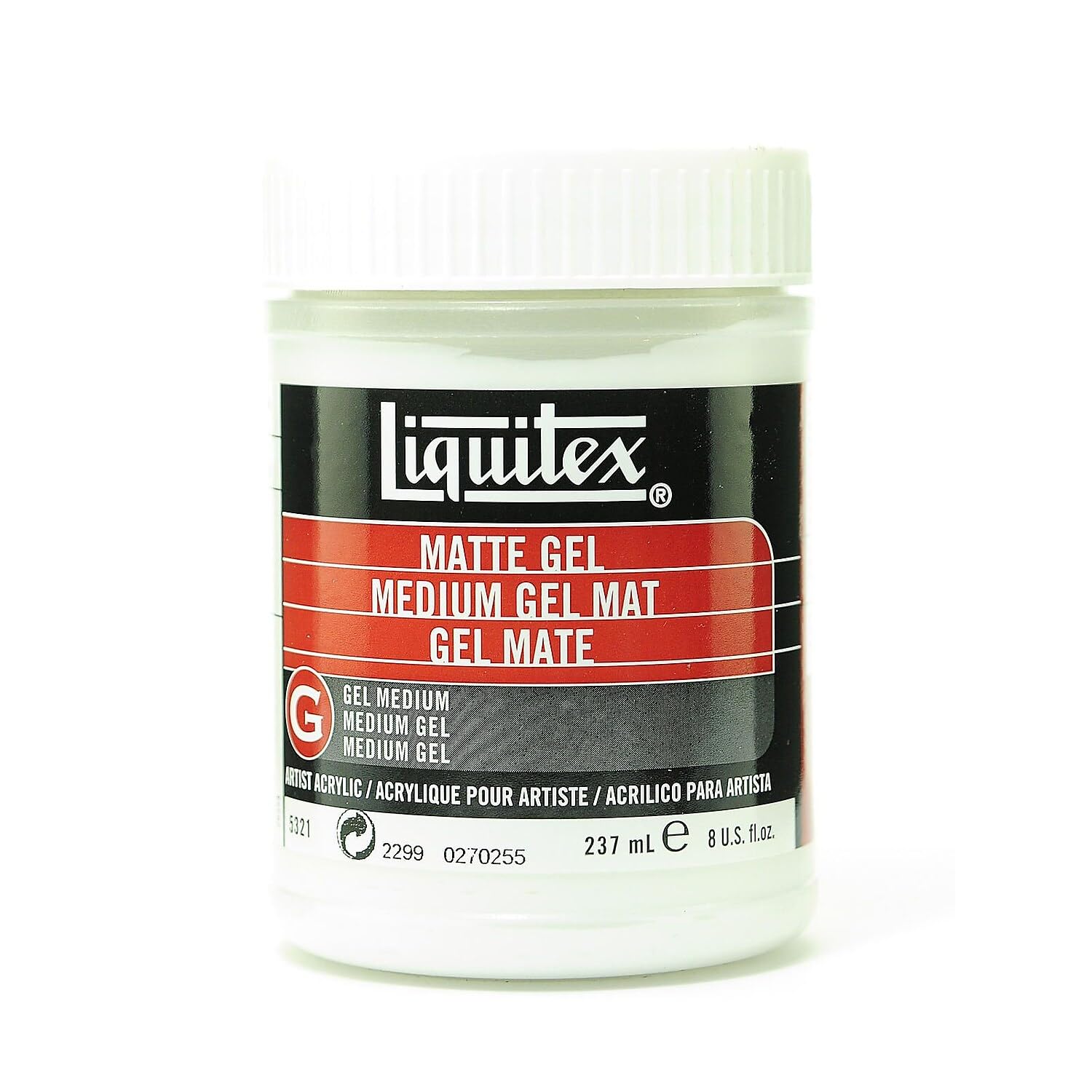Liquitex Professional Matte Gel Medium, 237ml (8-oz)