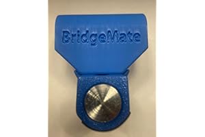BridgeMate Blue Plastic Slip-On Bridge Portable Pool Billiard Cue Bridge Billiard Pool Cue Accessories for Pool Table