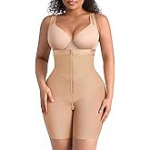 FeelinGirl Strapless Shapewear for Women Tummy Control Plus Size Butt Lifting Panties Postpartum Body Shaper
