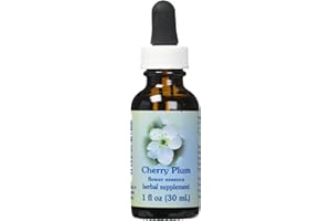 Flower Essence Services Dropper Herbal Supplements, Cherry Plum, 1 Ounce