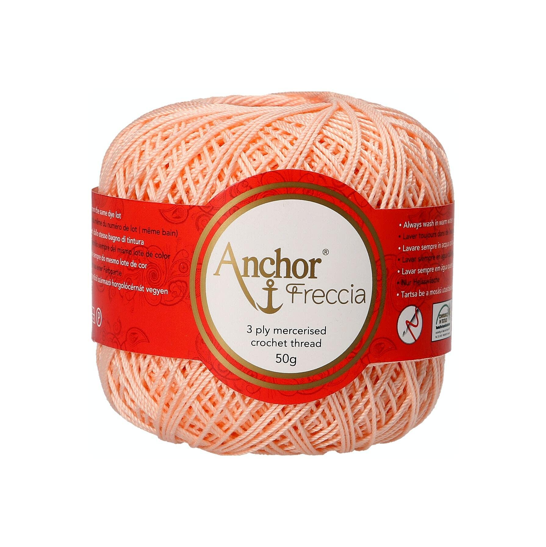 ANCHOR Freccia, Thickness: 6, Packaging: 50G, Running Length: 175M 6 Crochet Threads — image 1