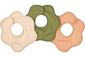 Tiny Twinkle Unisex Baby Kaffle Roundabout BibRoundabout Bib