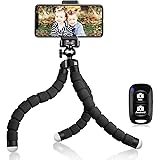 UBeesize Tripod S, Premium Flexible Phone Tripod with Wireless Remote, Mini Tripod Stand for Cameras/GoPros/Mobile Devices