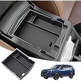JKCOVER Upgraded Design Center Console Organizer Tray Compatible with Subaru Forester 2024 2023 2022 2021 2020 2019 Interior Armrest Insert Storage Box Easy Removal Accessories