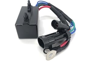 KUNOANZ 0586767 586767 12V Power Tilt Trim Relay Switch with Evinrude e-tec 15 25 30 40 50 60 75 90 115 130 150 175 200 225 250 300 HP 4-Stroke Plug and Play E15 E25 E30 E40 E50 E60 E75 E90 E115 E130 E150