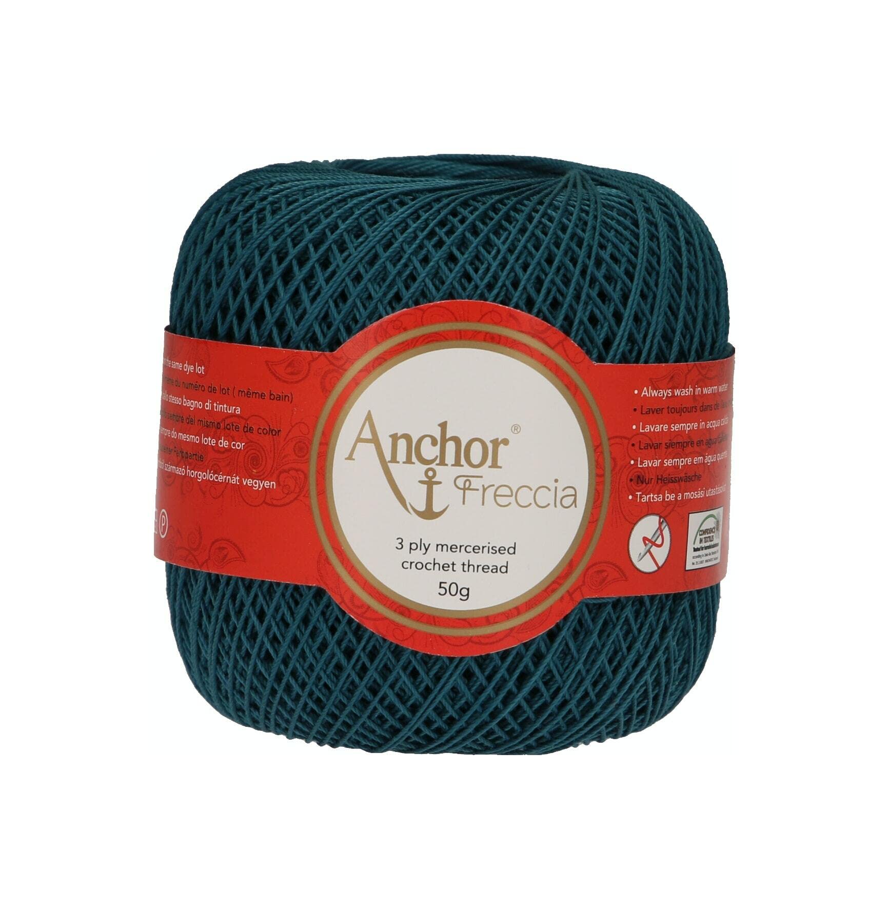 Anchor Crochet Yarn, Cotton, 671, Stärke 12