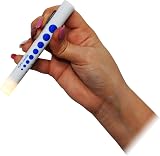 Qualicare Medical Pen Torch Light Nurse Doctor Paramedic Pupil Gauge 2-9mm view 3
