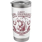 Parks and Recreation I Met Li'l Sebastian Stainless Steel Insulated Tumbler