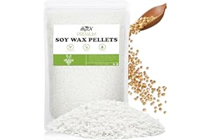 Soy Wax, BOYUJK Premium Natural Candle Wax, 100% Organic Soy Wax for Candle Making from Farm, No additives, Harmless and Pure (5lb)