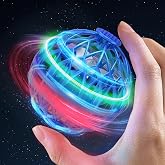 Flying Ball Toy for Kids, Hand Controlled Boomerang Orb Magic Fly Spinner | Colorful LED Lights, Throw-Proof Floating Shining Toy, Birthday Christmas Gift for 6 7 8 9 10+ Year Old Kids Boys Girls