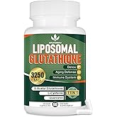 Spliferkou 3250 MG Liposomal Glutathione Supplement,Reduced L-Glutathione with Resveratrol,Quercetin, Antioxidant Supplement for Immune System, Non-GMO, 60 Capsules