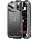 SPORTLINK for iPhone 18 Pro Max, 17 Pro Max Waterproof Case, Black | Military-Grade Heavy-Duty 360&deg; Full-Body Protection with Built-in Screen &amp; Camera Protectors, Dustproof, Shockproof
